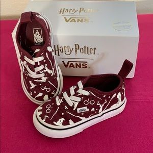 LE Vans Harry Potter toddler shoes